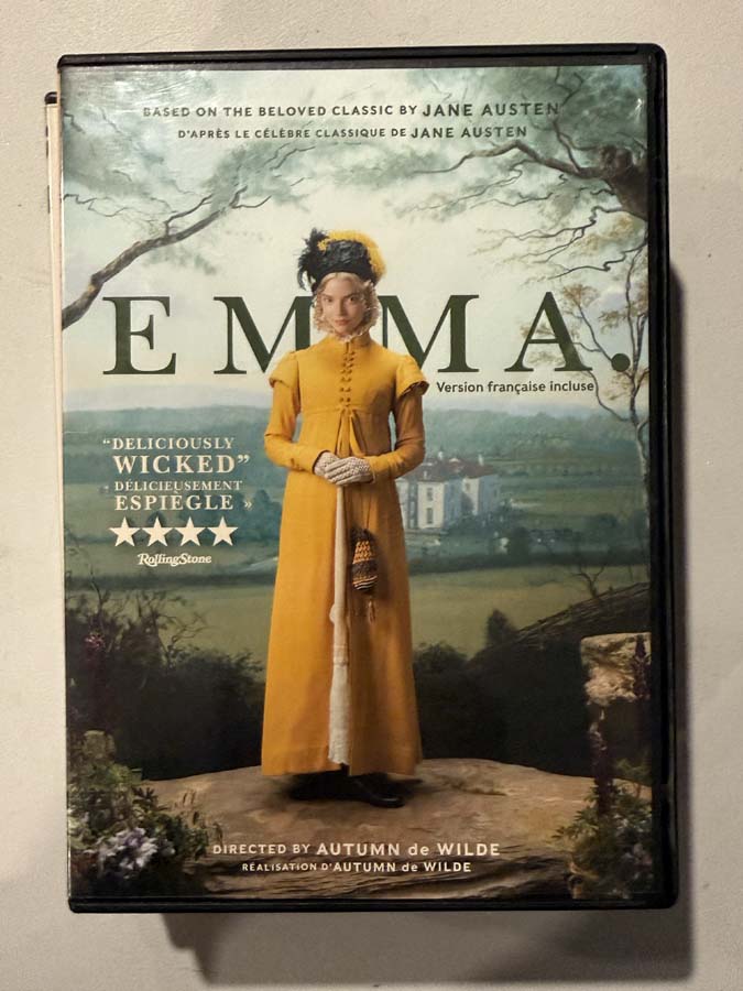 dvd – emma. (2020)