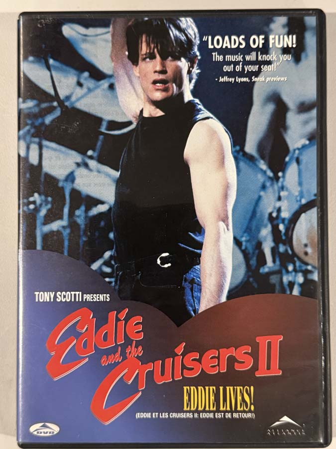 dvd – Eddie and the Cruisers II 2: Eddie Lives! (1989)