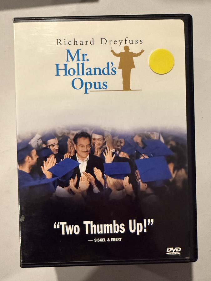 dvd – mr holland opus (1995)