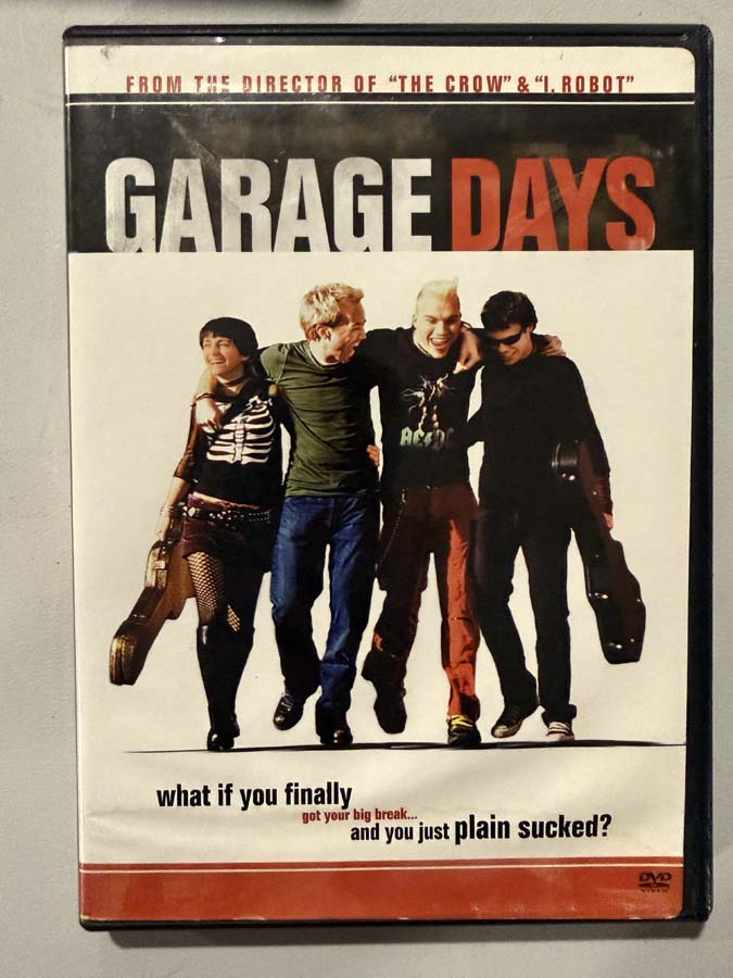 dvd – Garage Days (2002)