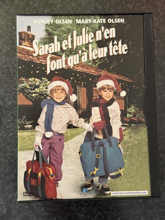dvd – sarah et julie n’en font qu’à leur tête (1992) snap case