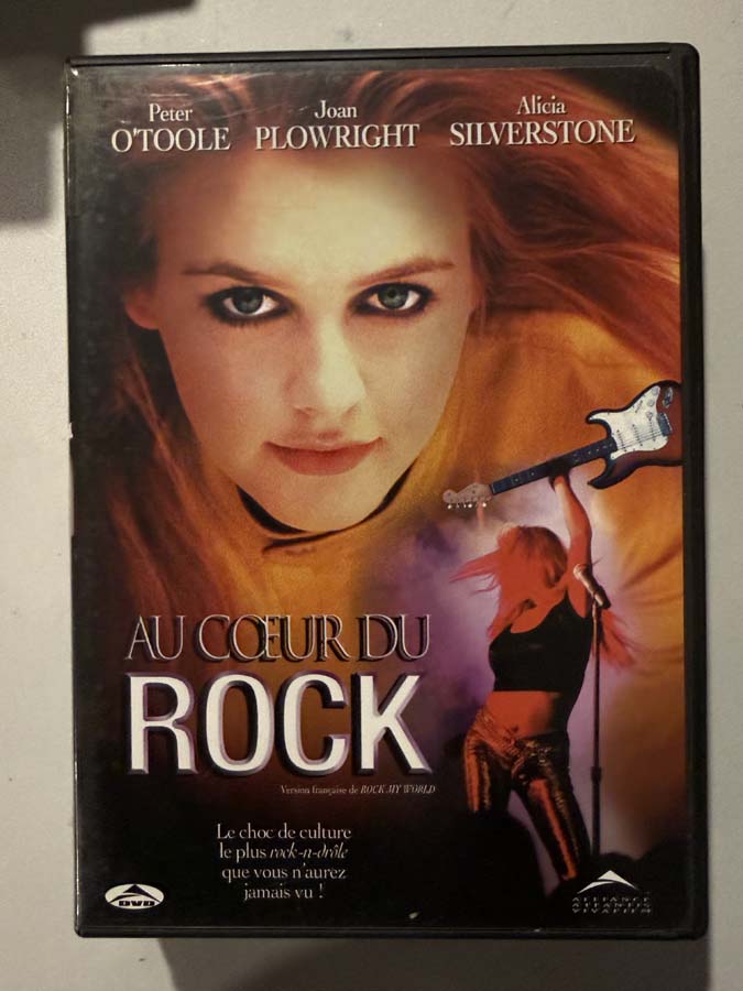 dvd – au coeur du rock (2002) rock my world