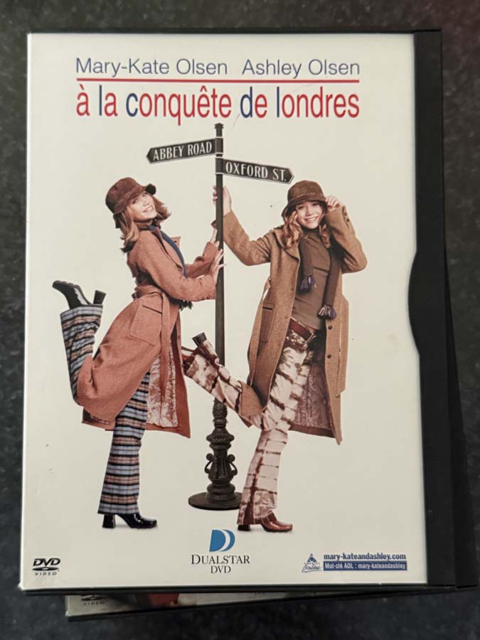 dvd – a la conquete de londres (2001) snap case