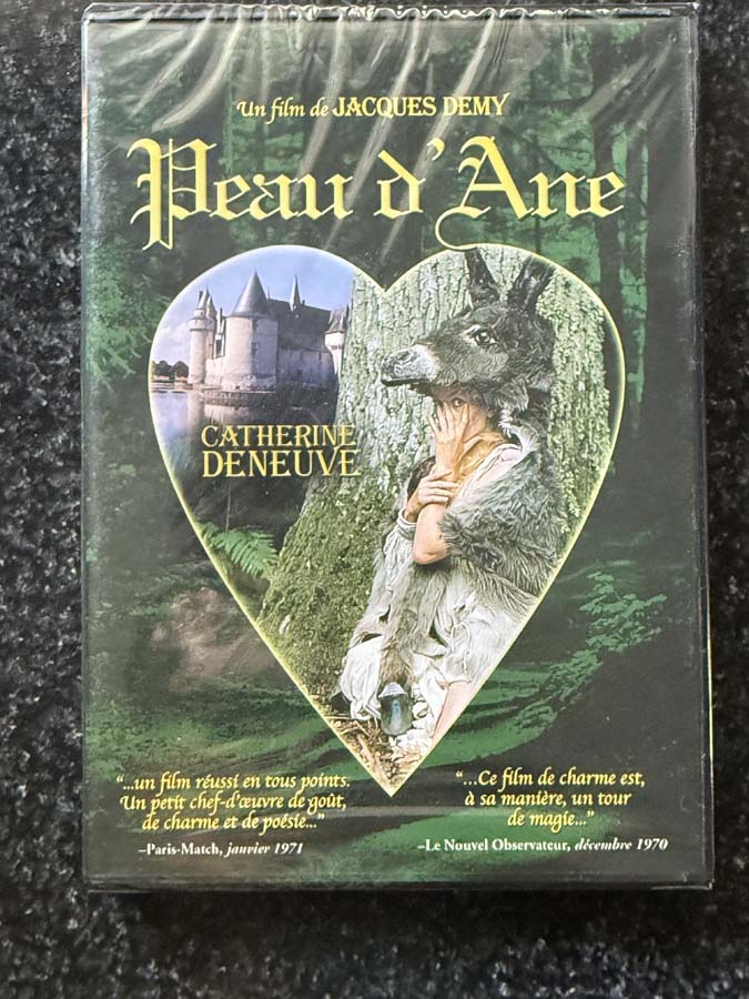 dvd – peau d’âne (1970) new seal