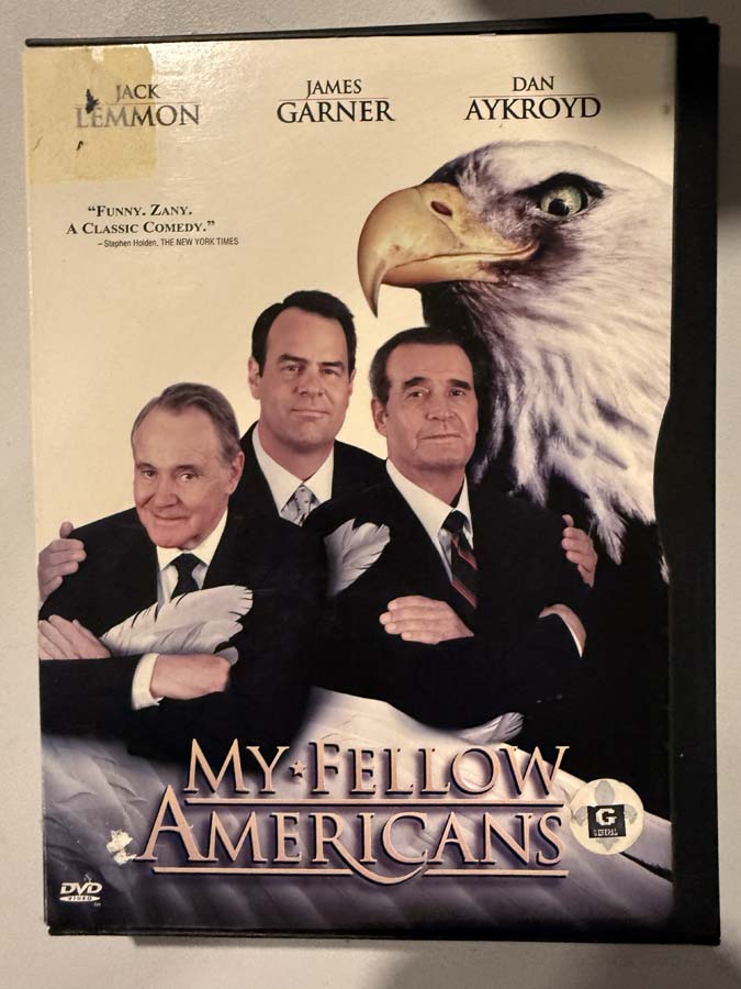 dvd – My Fellow Americans (1996) snap case