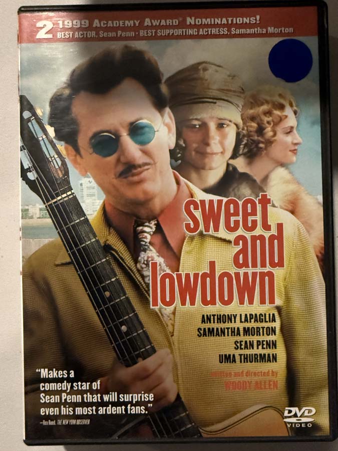 dvd – Sweet and Lowdown (1999)