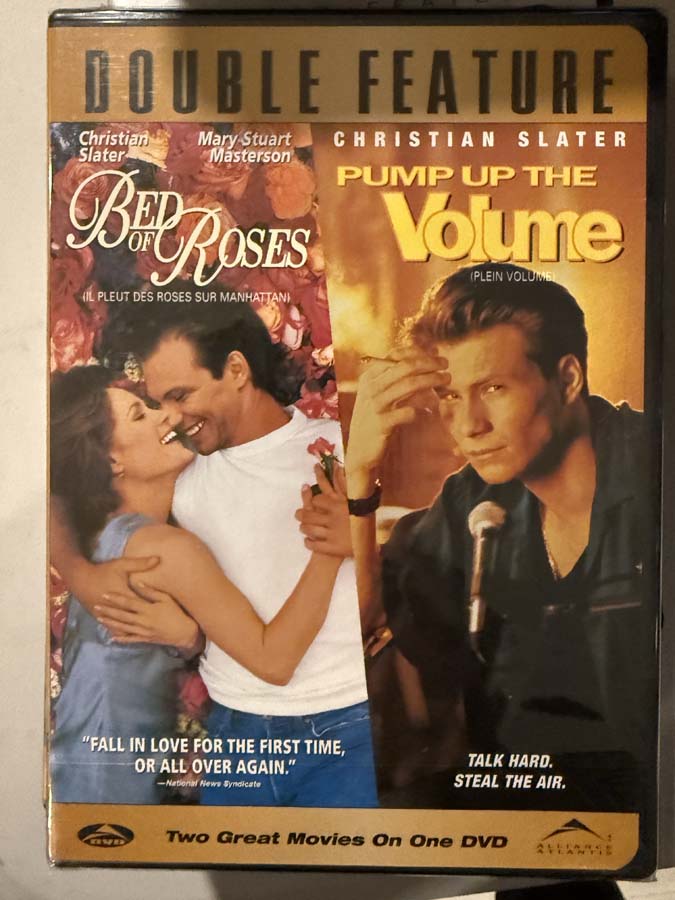 dvd – Bed Of Roses / Pump Up The Volume (Double Feature)