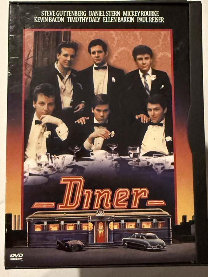 dvd – diner (1982) snap case